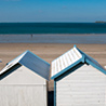 Côtes d'Emeraude : cabanes de plage